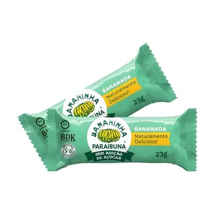 Imagem de Kit Bananinha Natural Sem Açúcar Paraibuna - 2 Unidades 200g