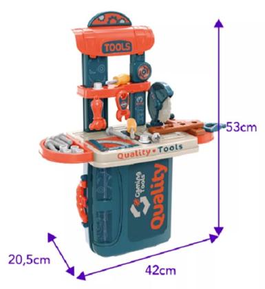 Imagem de Kit Bancada de ferramentas infantil