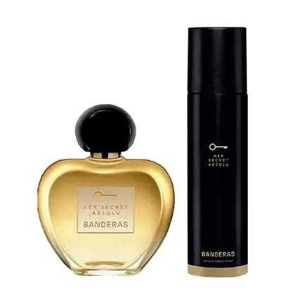 Imagem de Kit Banderas Her Secret Absolu Feminino - Eau de Parfum 80ml + Desodorante 150ml