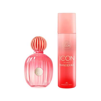 Imagem de Kit Banderas The Icon Splendid Edp 100Ml + Desodorante 150Ml