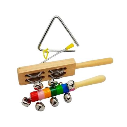 Imagem de Kit Bandinha Infantil 10 Instrumentos De Percussão Com Mochila PHX TZ10