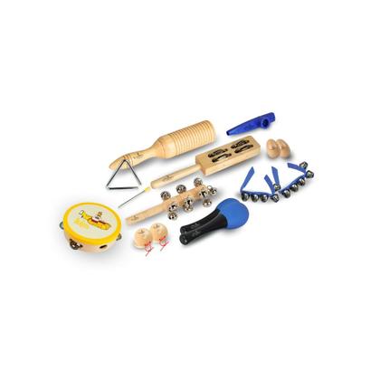 Imagem de KIT BANDINHA PHX 10 INSTRUMENTOS THE BEATLES INFANTIL Cor:Azul