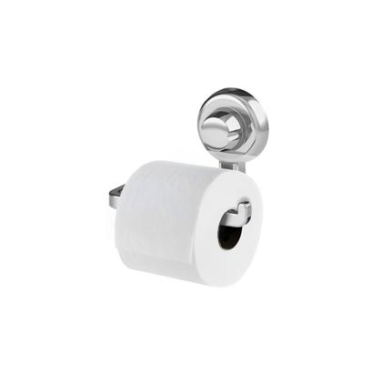 Imagem de Kit banheiro 2 peças Future porta papel higiênico e cabide gancho duplo