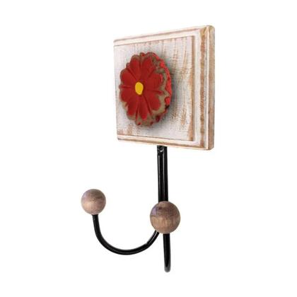 Imagem de Kit Banheiro Com 2 Toalheiros duplos + Porta Papel Higiênico + Toalheiro Rustico Artesanal