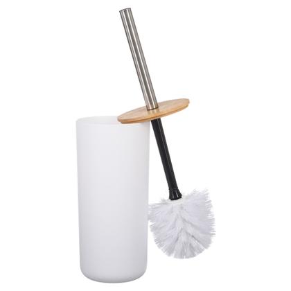 Imagem de Kit Banheiro Conjunto Completo Lixeira 6 Peças Bambú