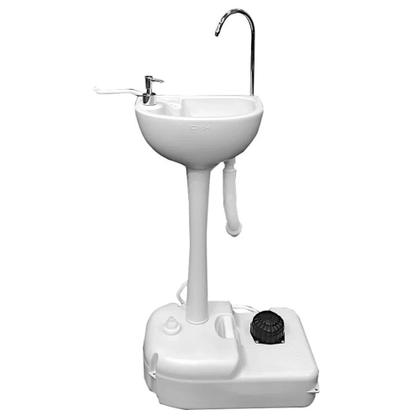 Imagem de Kit Banheiro Portatil Porta Potti 24 L + Barraca Trocador Pop Up + Lavatorio + 2 Solventes  Nautika 