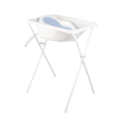 Imagem de Kit banho Banheira 34L com suporte alto rede redutor de banheira Styll baby
