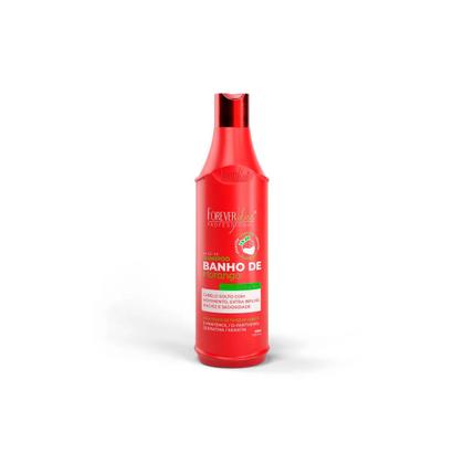 Imagem de Kit Banho de Verniz Morango Brilho Forever Liss