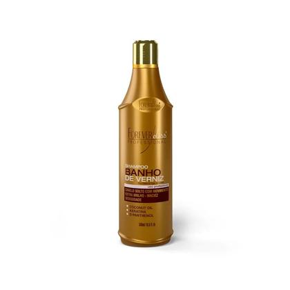 Imagem de Kit Banho de Verniz Shampoo 500ml e Máscara 1kg