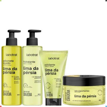 Imagem de Kit Banho Dia a Dia Lima da Pércia Com 4 Maravilhosos Produtos - Labotrat