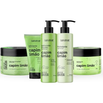 Imagem de Kit Banho Labotrat Dia A Dia Corporal E Facial Linha Completa Premium Capim  Monte O Seu