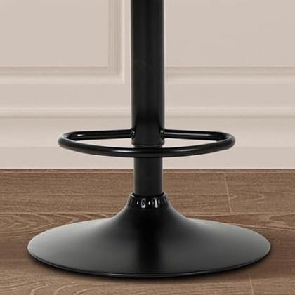 Imagem de Kit Banqueta Alta Giratória Bancada Bistrô Estofada Duoffice Domus