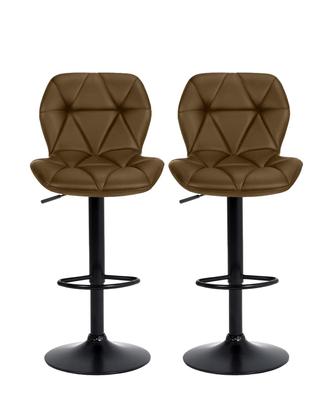 Imagem de Kit Banqueta Alta Giratória Bancada Bistrô Estofada Duoffice Domus