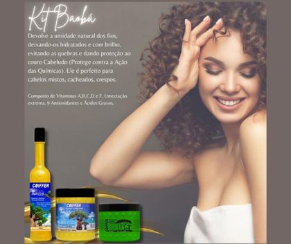 Imagem de kit Baobá Coiffer 3 unidades Nutrição Intensa