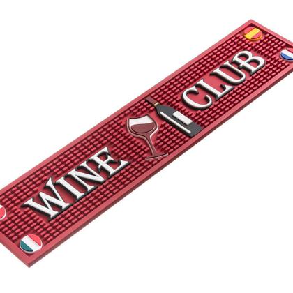 Imagem de Kit Bar Clube Do Vinho Vermelho Escarlate + 6 Cup Países