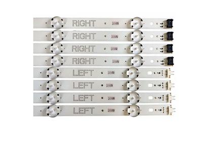 Imagem de Kit Barra De Led (08 Barras) Tv LG 49lu660h 49uj6300