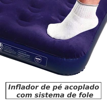 Imagem de Kit Barraca Iglu 2 Pessoas com Bolsa de Transporte + Colchao Inflavel de Casal Mor