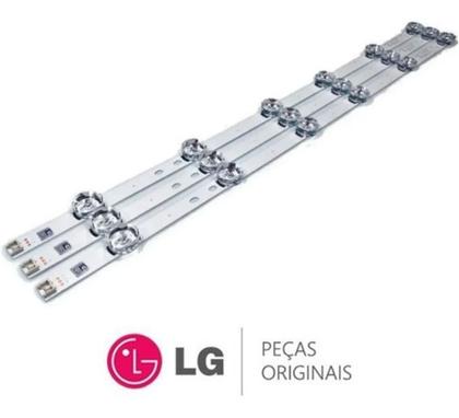 Imagem de Kit Barras de Led Lg Original - Barra de Led Nova e original32LB56032LB55032LB57032LB62032LB560032lf510 32lf550