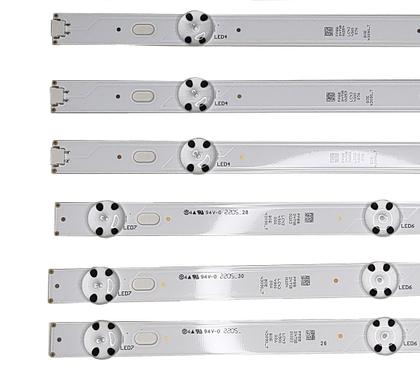 Imagem de Kit Barras De Led Tv LG AGF78860201 modelo 43UK6310PSE Novo