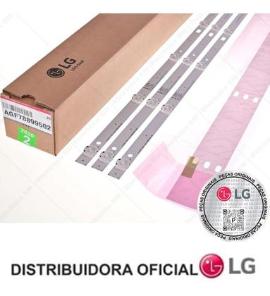 Imagem de Kit Barras De Led Tv LG AGF78860201 modelo 43UK6310PSE Novo