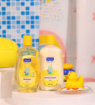 Imagem de Kit Baruel Infantil Bebê - Shampoo Condicionador  Sabonete liquido e Colônia