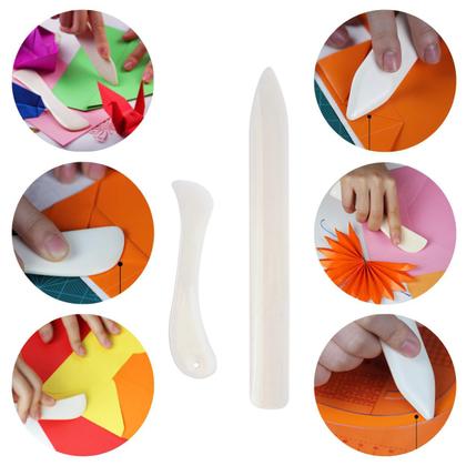 Imagem de Kit Base de Corte 60x45 Gabarito Encadernação Cartonagem Esquadros Estilete de Precisão Régua 60cm Dobradeira Vincador