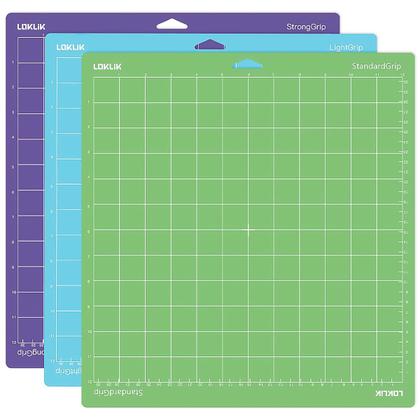 Imagem de Kit Base de Corte Loklik 30x30cm com 3 Bases - Sortidas