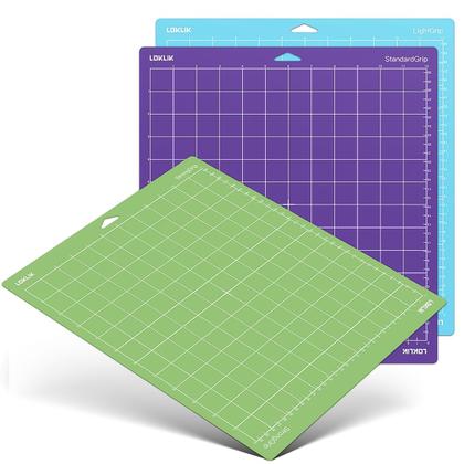 Imagem de Kit Base de Corte Loklik 30x30cm com 3 Bases - Sortidas