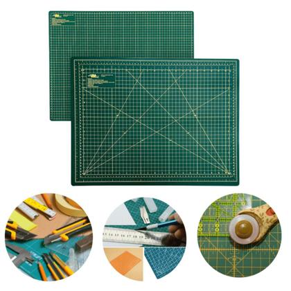 Imagem de Kit Base de Corte Placa Apoio Para Mesa A2 60x45cm Cortador de Tecido 45mm + 1 lamina de Reposição