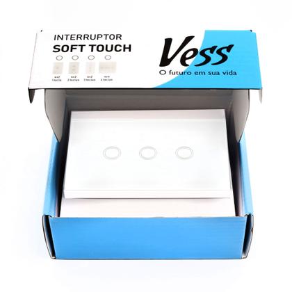 Imagem de Kit Base Vess Home-pro + Interruptor Softtouch - 2 Teclas