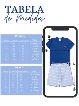 Imagem de Kit Básico 10 Peças Roupa Infantil Menino 5 Camisetas Básicas 5 Bermudas 5 Conjuntos Lisos Menino