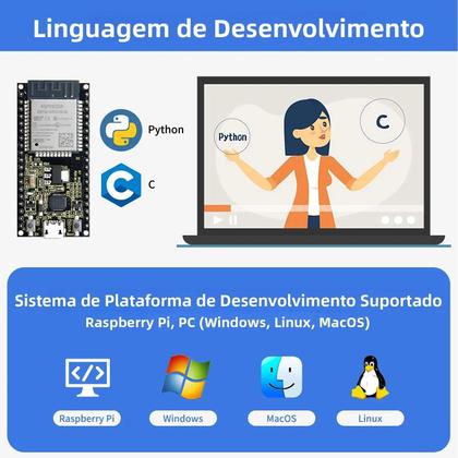 Imagem de Kit Básico De Aprendizado ESP32 Para Programação Arduino Python Componentes Eletrônicos Sensores
