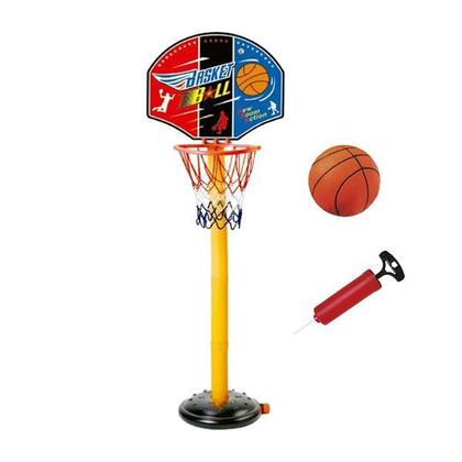 Imagem de Kit Basketball com Pedestal Ajustável Bola e Bomba Go Play - Multikids