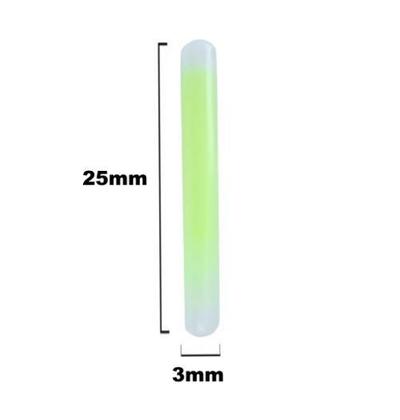 Imagem de Kit Bastão Stick Luz Quimica Pesca Noturna Boia Vara 10Un