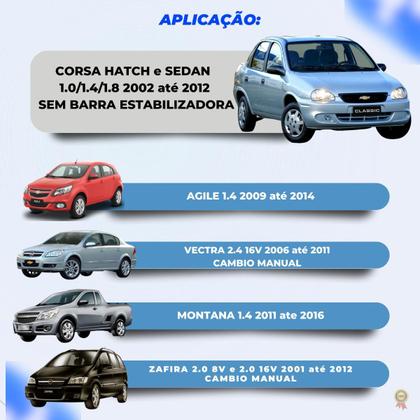 Imagem de Kit Batente Suspensão Diant Corsa Montana Agile Vectra