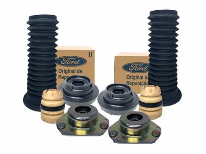 Imagem de Kit Batentes e Coxins Dos Amortecedores Dianteiros e Traseiros New Fiesta e Novo Ka 1.0 1.5