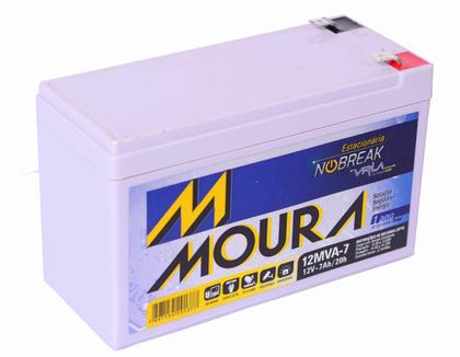 Kit Bateria Moura Gel Selada 12V 7ah + Carregador Led 12V Imagem de Kit Bateria Moura Gel Selada 12V 7ah + Carregador Led 12V