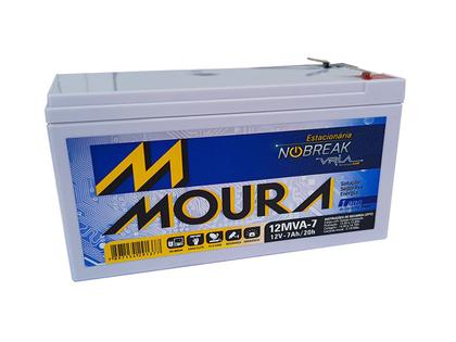 Kit Bateria Moura Gel Selada 12V 7ah + Carregador Imagem de Kit Bateria Moura Gel Selada 12V 7ah + Carregador