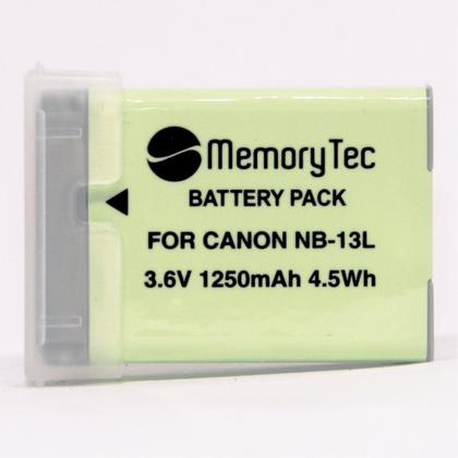 Imagem de Kit Bateria NB-13L + carregador para câmera digital e filmadora Canon PowerShot G5 X, G7 X, SX620, SX720 HS