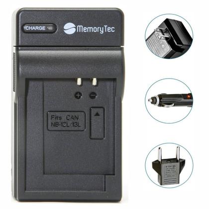 Imagem de Kit Bateria NB-13L + carregador para câmera digital e filmadora Canon PowerShot G5 X, G7 X, SX620, SX720 HS