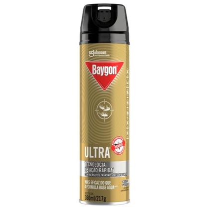 Imagem de Kit Baygon Inseticida Ultra 360ml + Isca Mata Baratas 6un