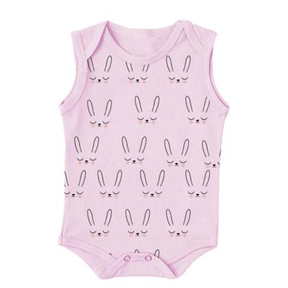 Imagem de Kit Bebê 3 Peças Body Regata Estampado Verão Menino Menina