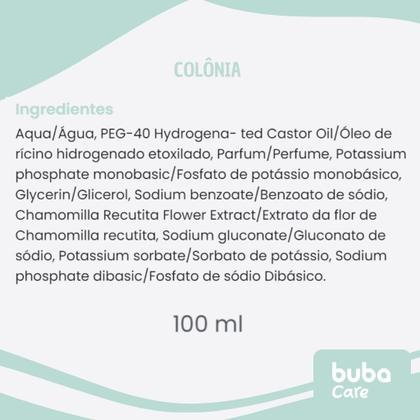 Imagem de Kit Bebê Colônia Baby Fresh Creme Para Prevenção De Assaduras 50g Buba Care