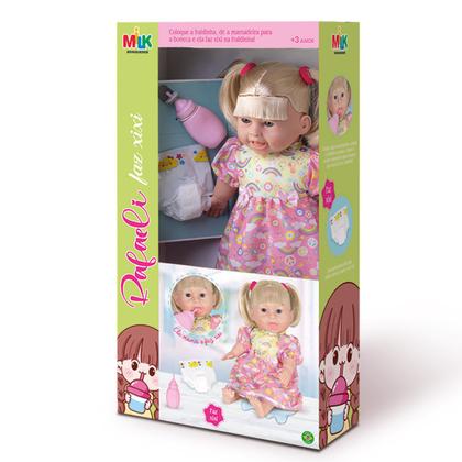 Imagem de Kit Bebê Faz Xixi De Verdade + Fralda e Kit Médica Doutora
