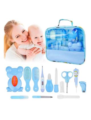 Imagem de Kit Bebê Higiene Escova, Termômetro, Tesoura, Pente - 13 Pçs