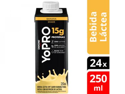 Imagem de Kit Bebida Láctea YoPRO Banana Sem Lactose