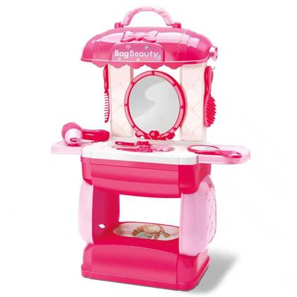 Imagem de Kit Beleza Bolsa Camarim Infantil Bag Beauty Bambola 822 Rosa