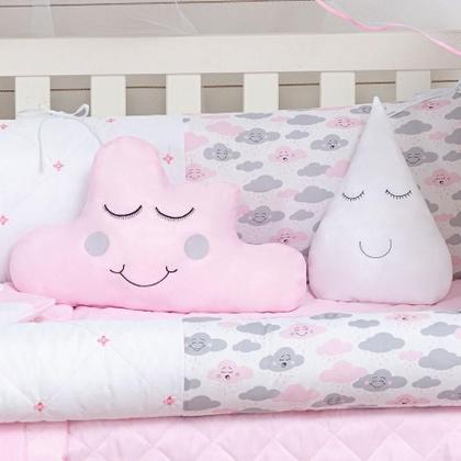 Imagem de Kit Berço 11 Peças - Estampa Algodão - Mosqueteiro Incluso