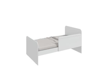 Imagem de Kit Berço Cômoda Ben Bolinha Moveis Peroba MDF Branco