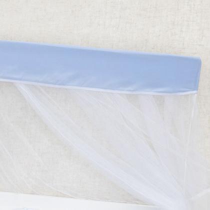 Imagem de Kit Berço Menina Menino Protetor Trança Com Saia 6 Peças